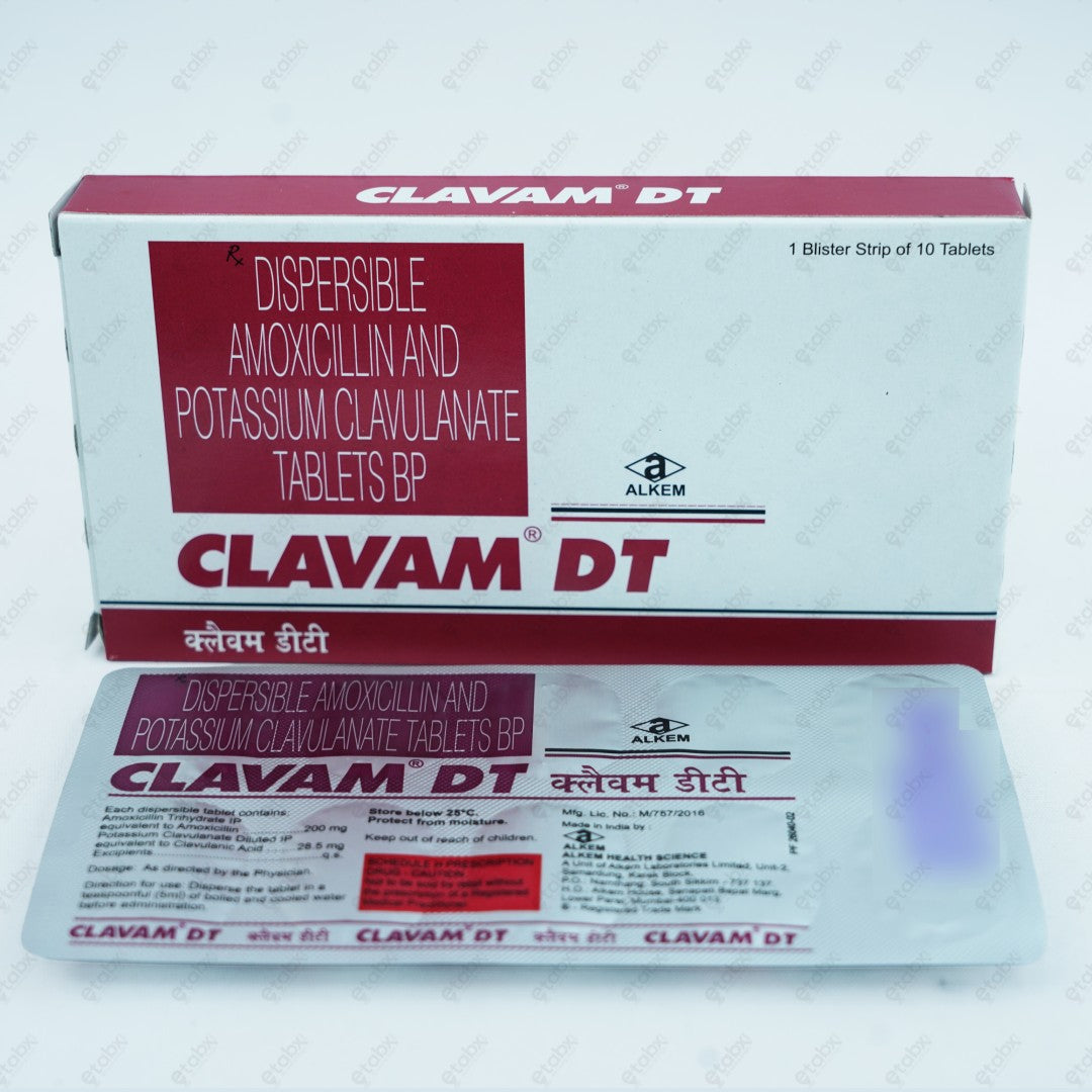 CLAVAM DT Tablets 10's