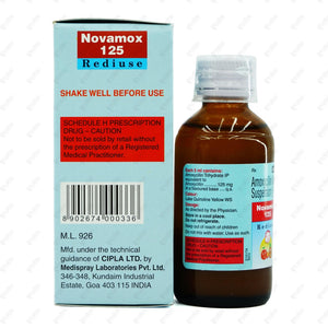 NOVAMOX 125mg Suspension 60ml