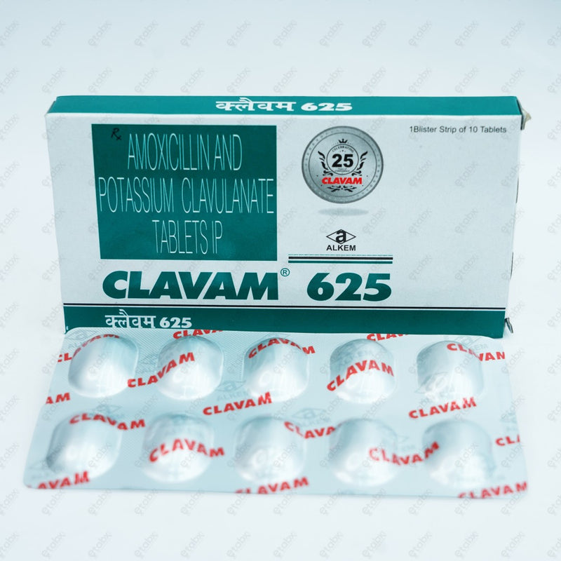 CLAVAM 625MG Tablets 10's