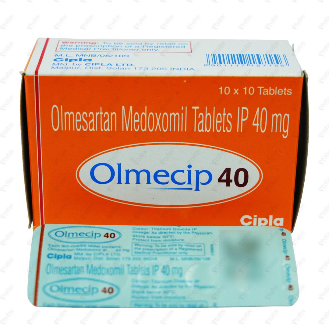Olmecip 40mg Tablet 10's