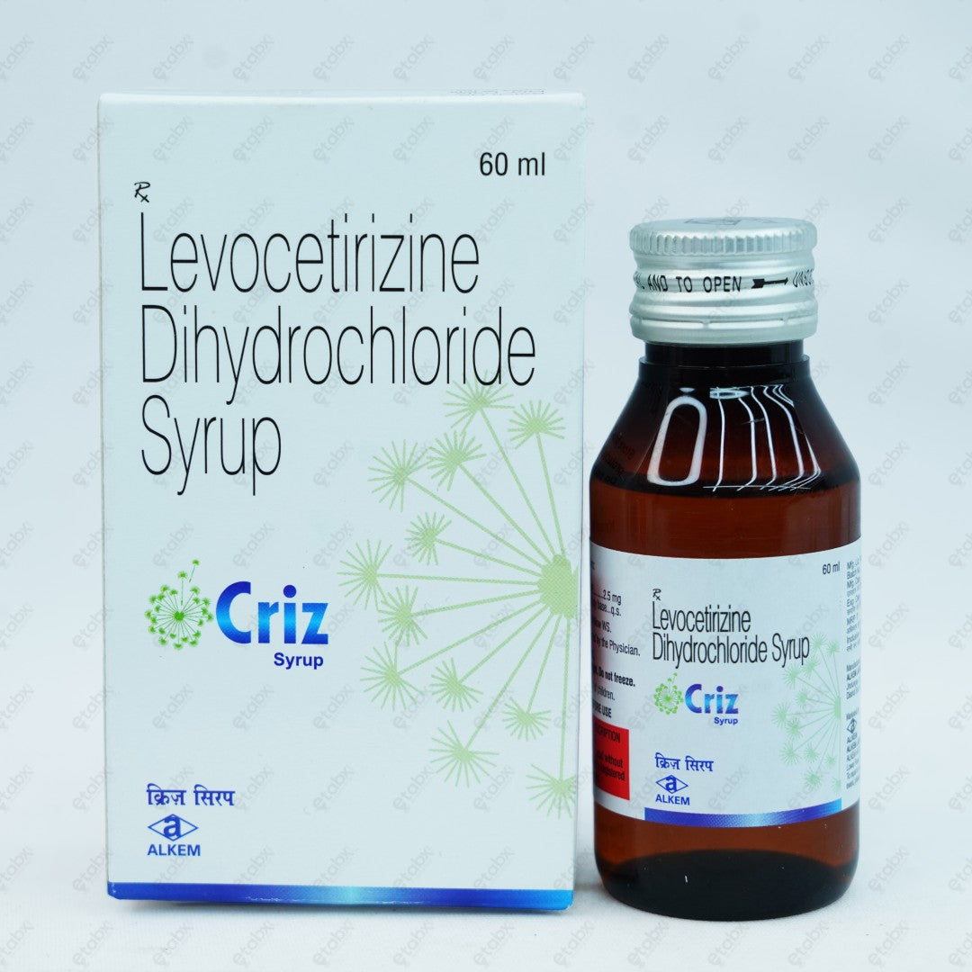 CRIZ Syrup 60ML – ETABX