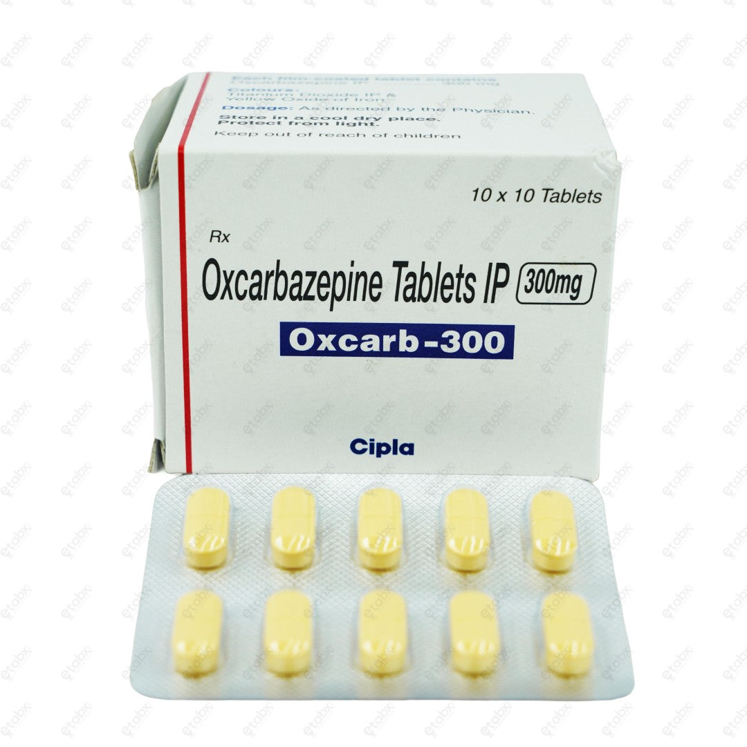 Oxcarb 300mg Tablet 10's