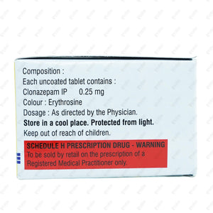 EPITRIL 0.25MG Tablets 10's