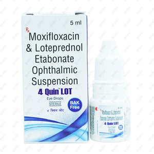 4 Quin Lot Eye Drops 5ml