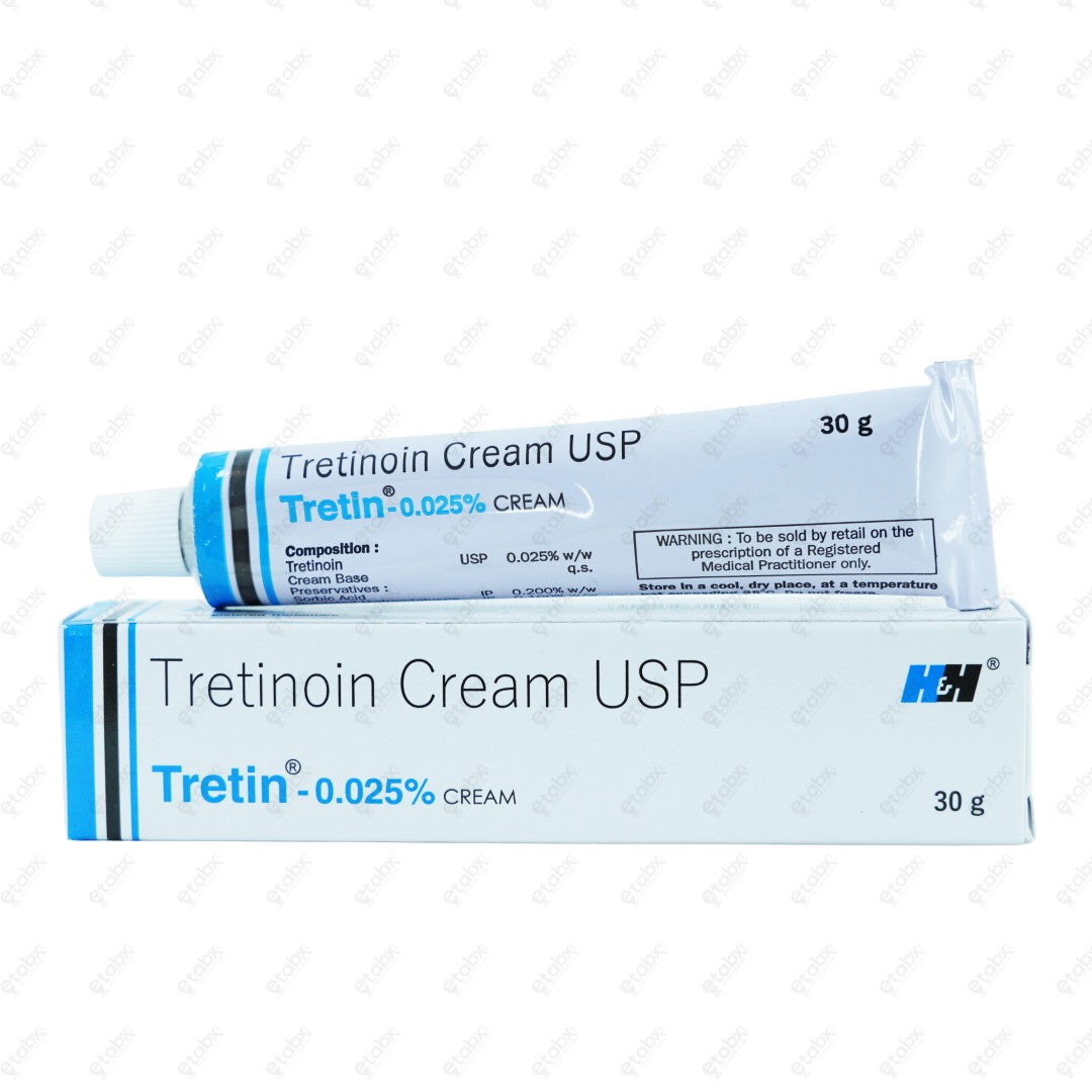 Tretin 0.025% Cream 30gm