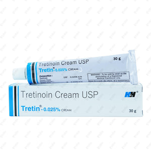 Tretin 0.025% Cream 30gm