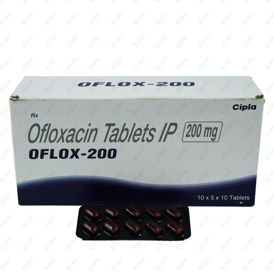 Oflox 200mg Tablets 10's