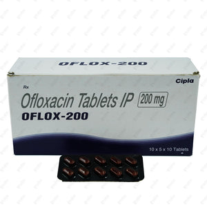 Oflox 200mg Tablets 10's