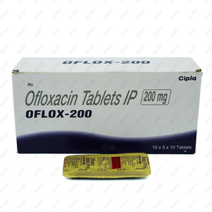 Oflox 200mg Tablets 10's