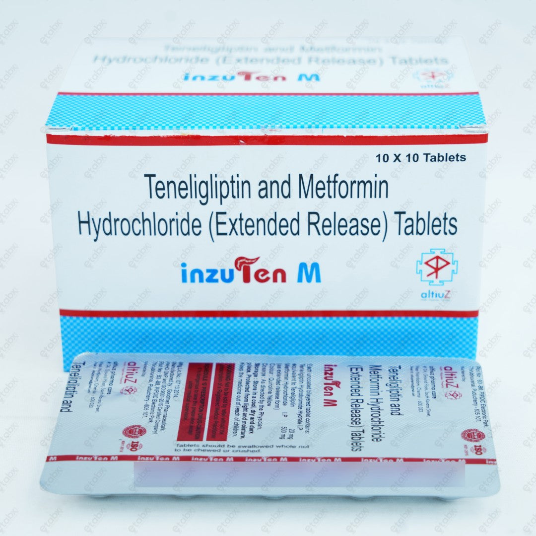 INZUTEN M 500mg/20mg Tablet (10's)