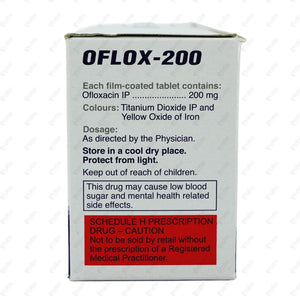 Oflox 200mg Tablets 10's
