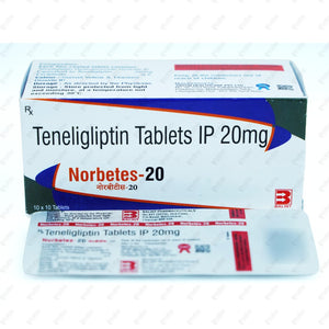Norbetes 20mg Tablets 10s