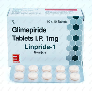 LINPRIDE 1mg Tablet 10's