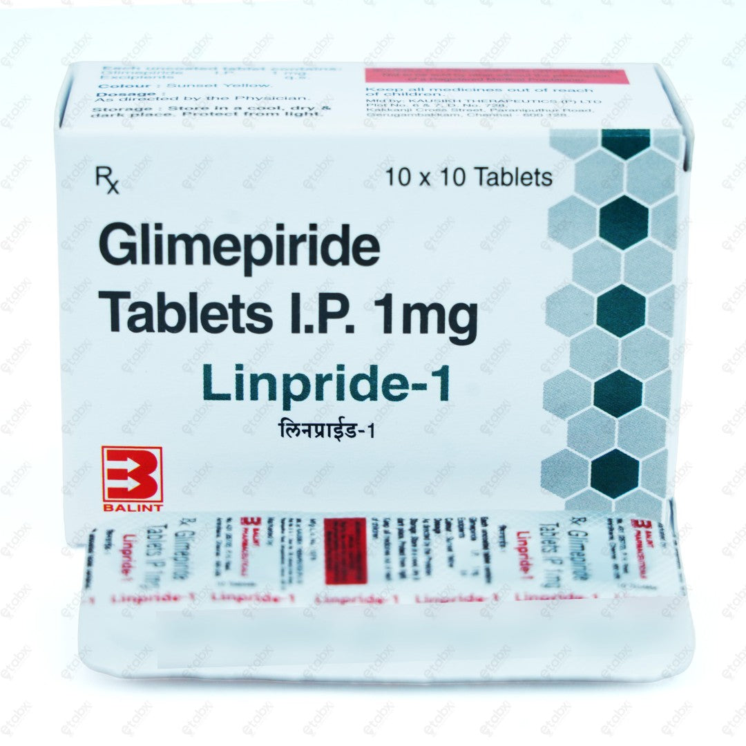 LINPRIDE 1mg Tablet 10's