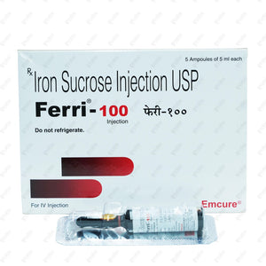 Ferri 100mg Injection 5ml