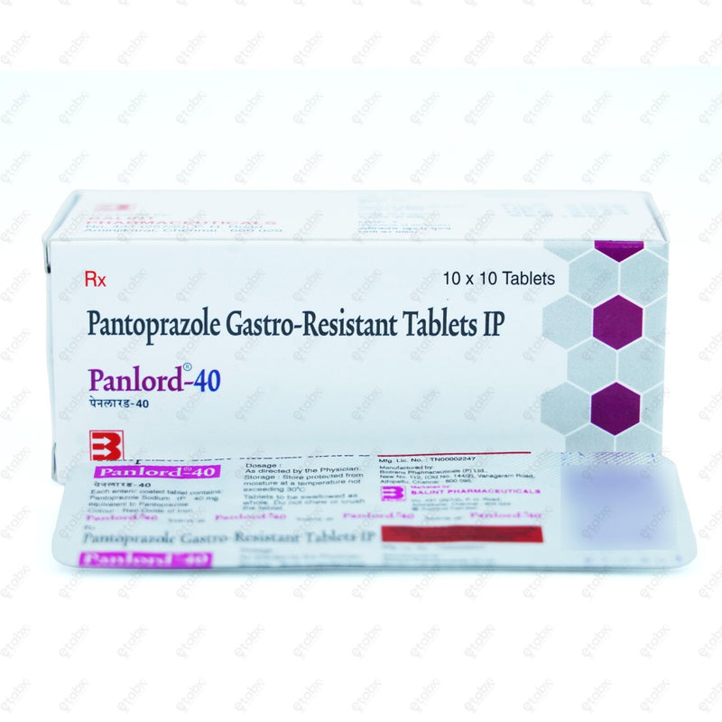 PANLORD 40mg Tablet 10's
