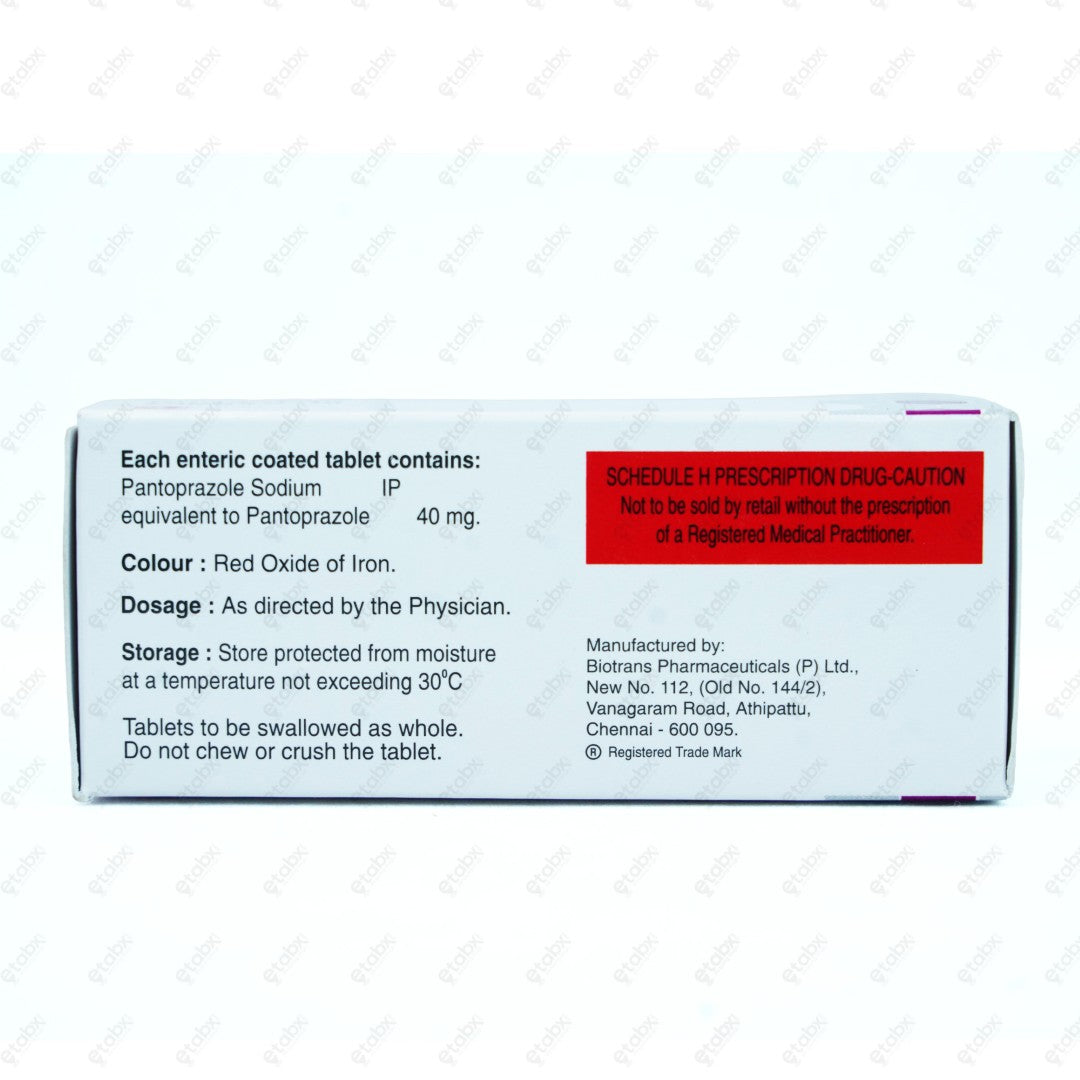 PANLORD 40mg Tablet 10's