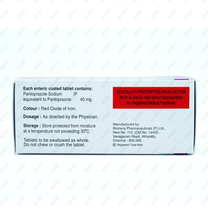 PANLORD 40mg Tablet 10's