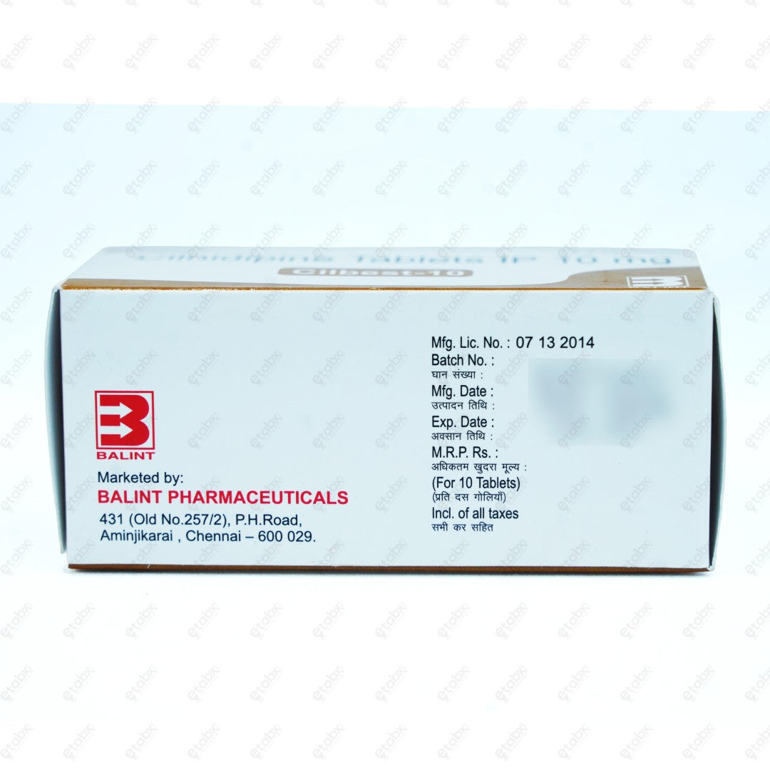 Cilbest 10mg Tablet 10's