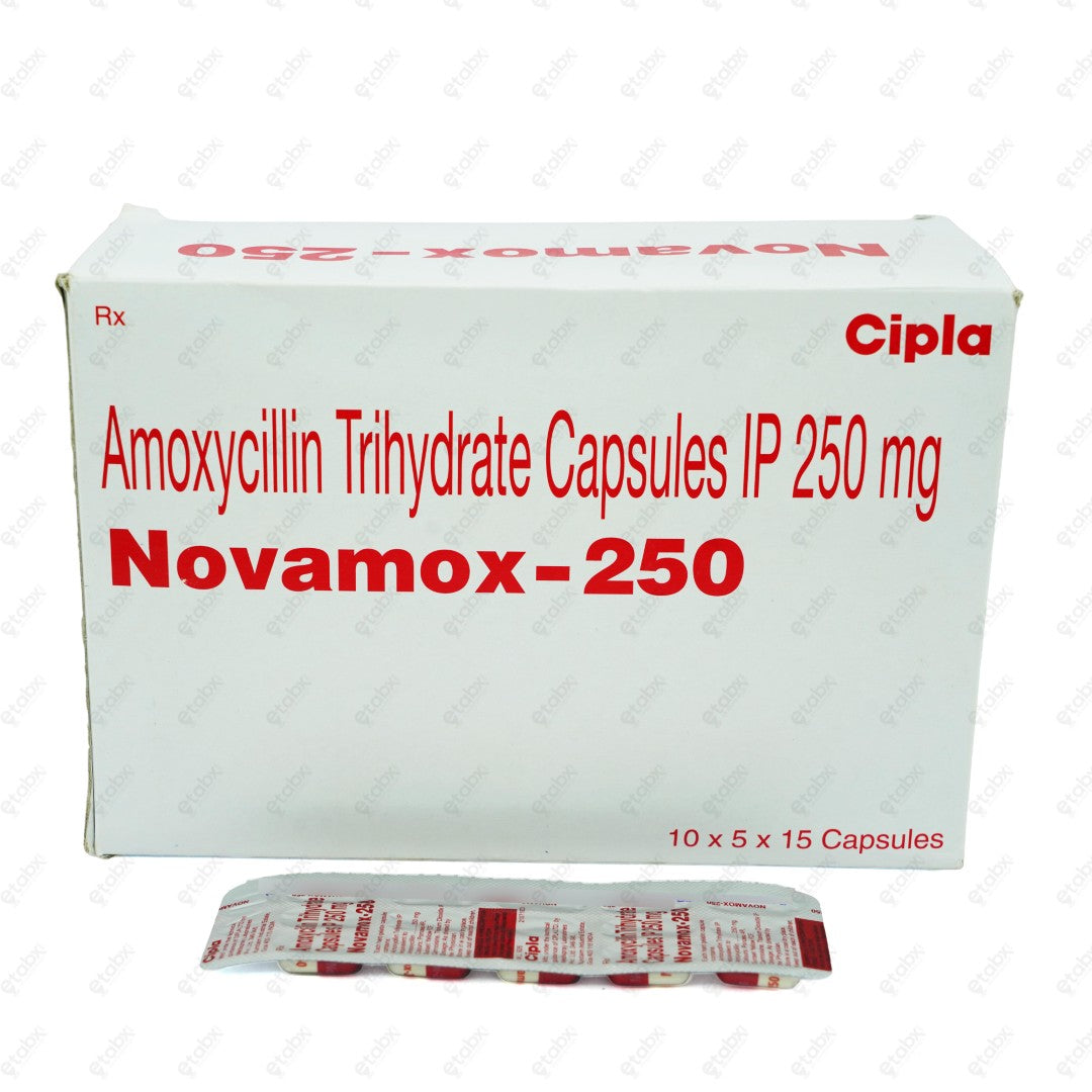 Novamox 250mg Capsule 15's