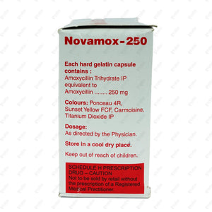 Novamox 250mg Capsule 15's