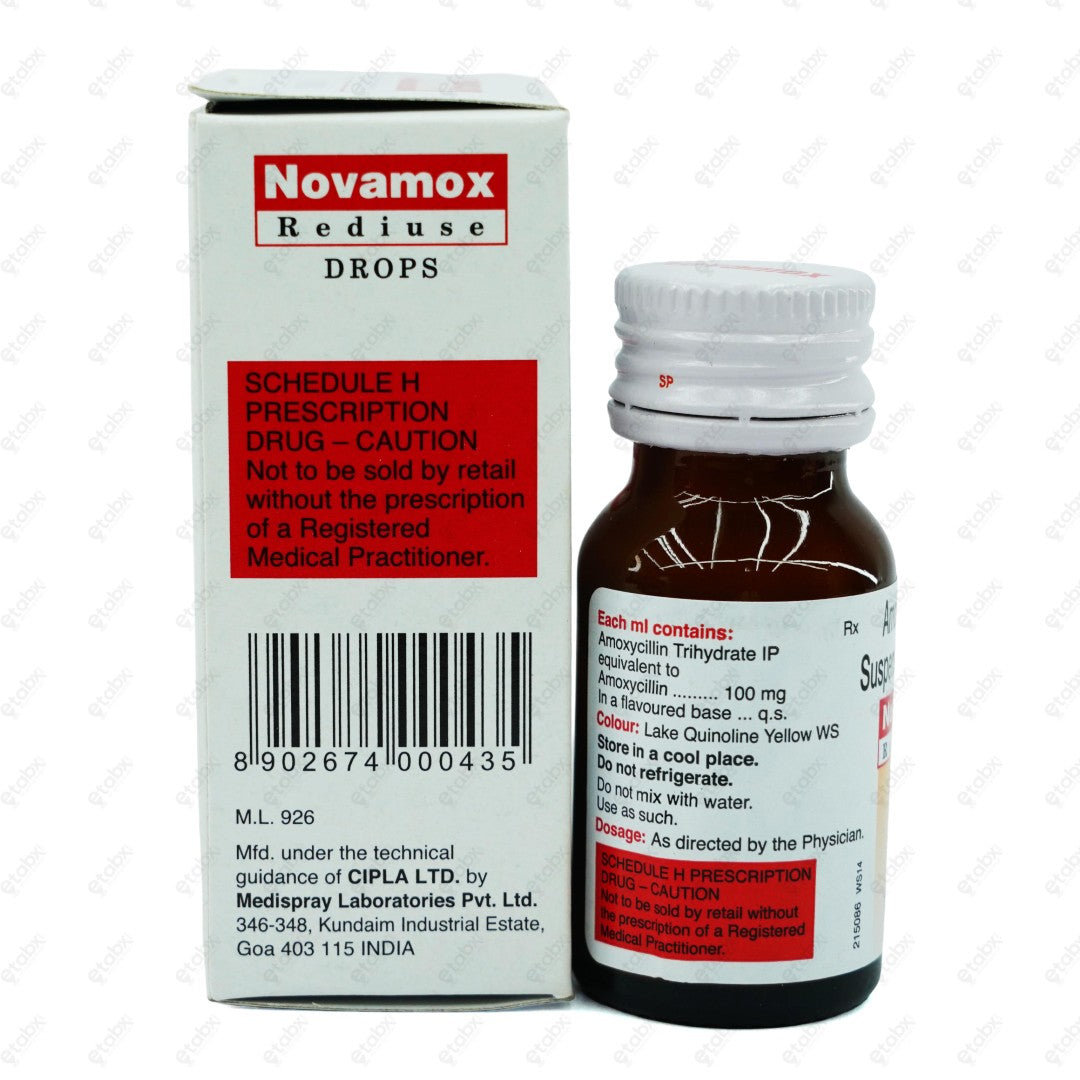 Novamox Rediuse Drops 10ml