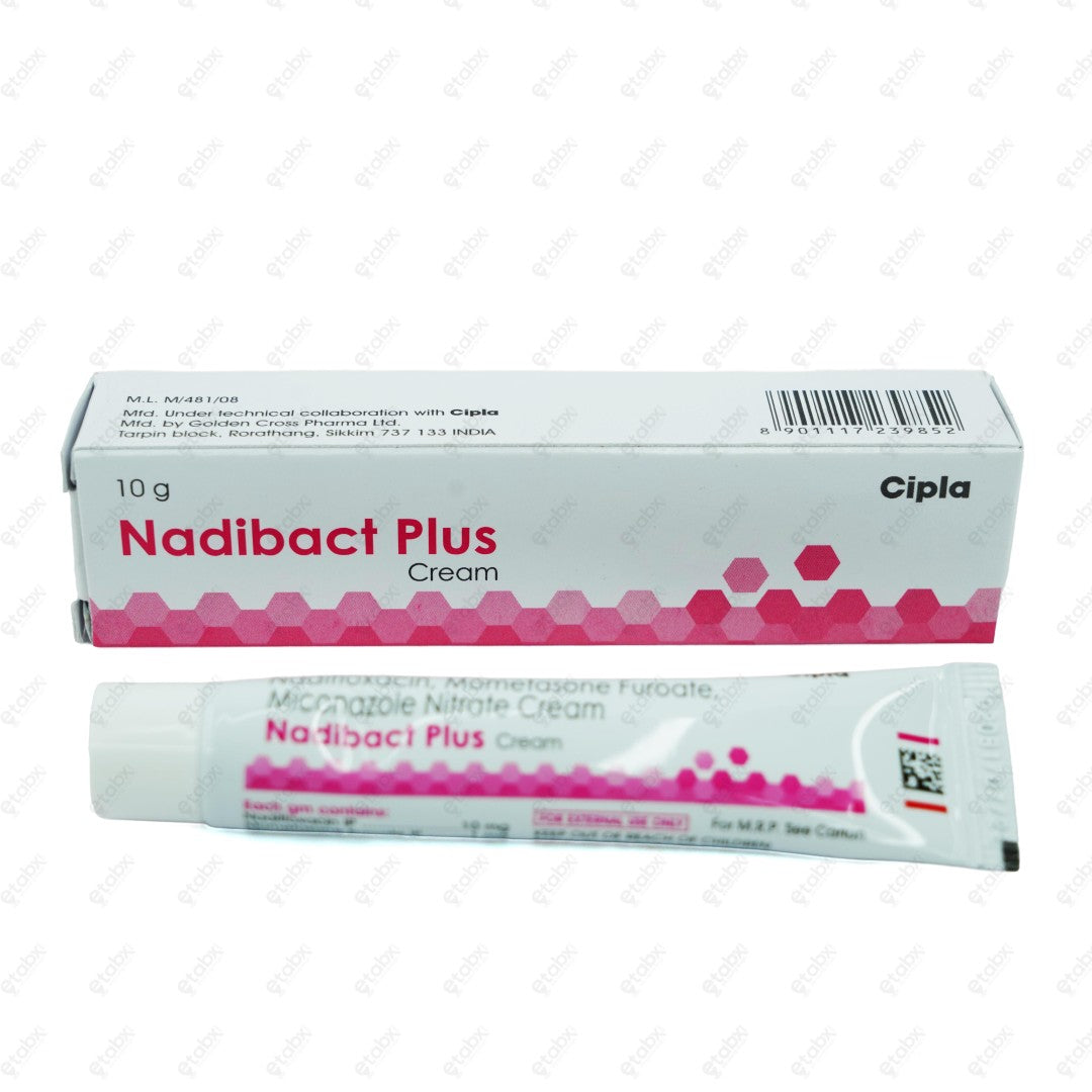 Nadibact Plus Cream 10gm