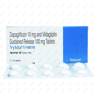 Vylda D 100/10mg Tablet