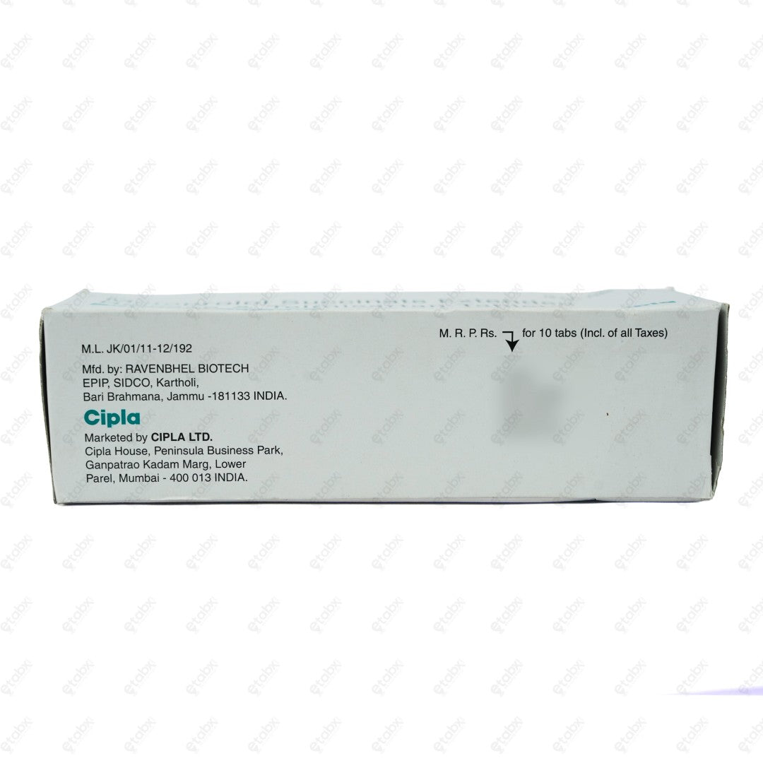Metolar TL 50 Tablet 10's