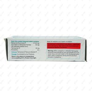 Metolar TL 50 Tablet 10's