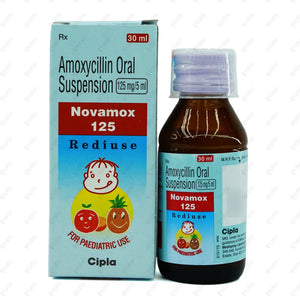 Novamox 125mg RediMix Suspension 30ml