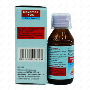 Novamox 125mg RediMix Suspension 30ml