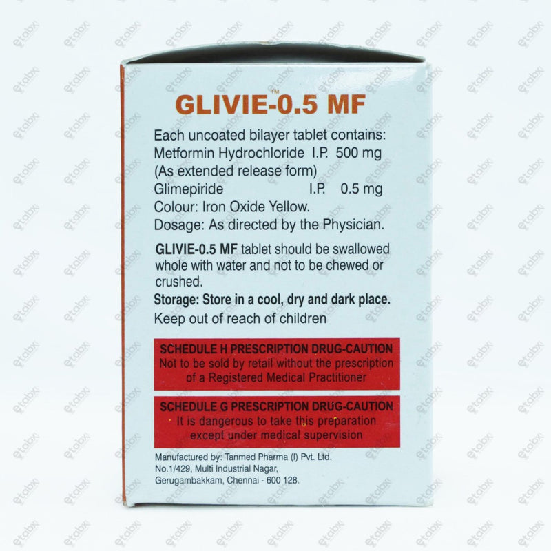 Glivie 0.5 MF Tablet 10's