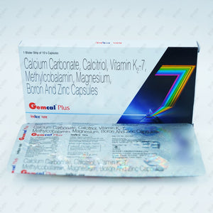 GEMCAL Plus Capsules 10's