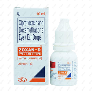 Zoxan D Eye/Ear Drops 10ml