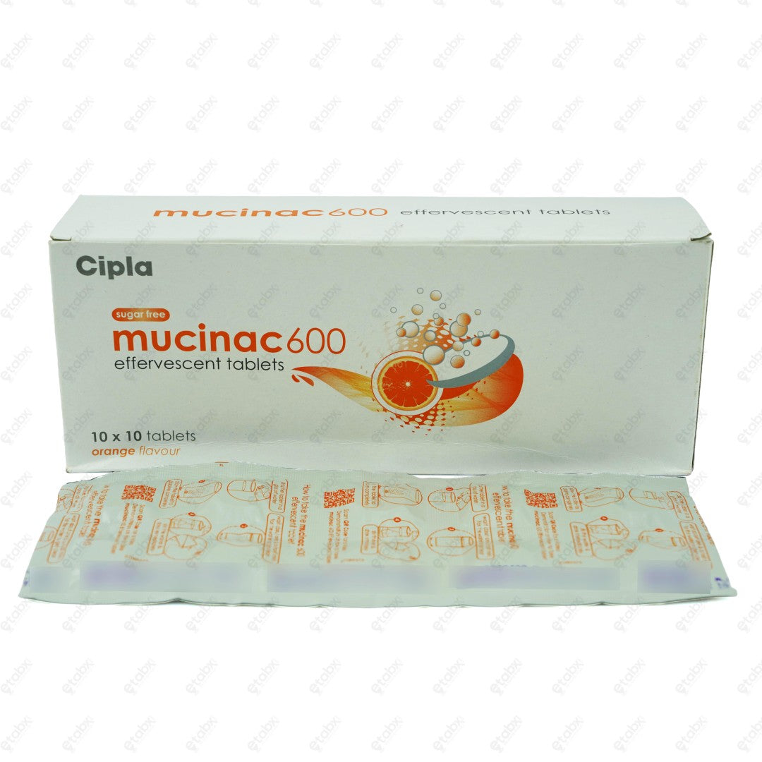Mucinac 600mg Tablet 10's