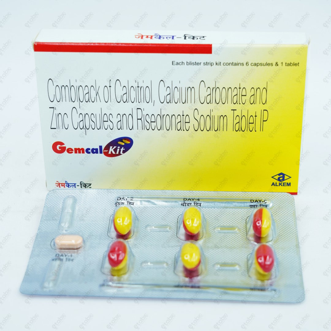 GEMCAL Kit Tablets 7's