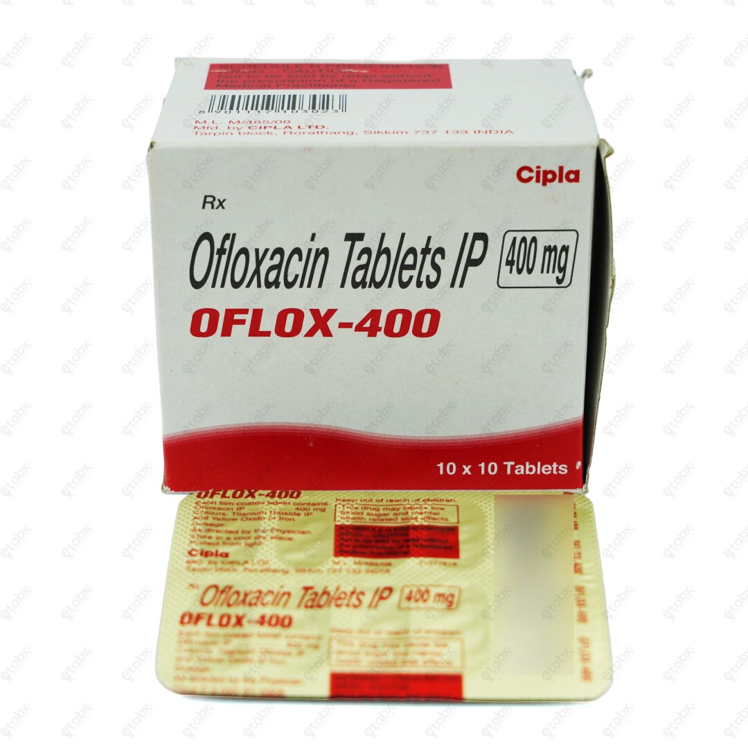 Oflox 400mg Tablets 10's