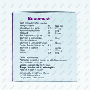 Becomust Tablets 10's