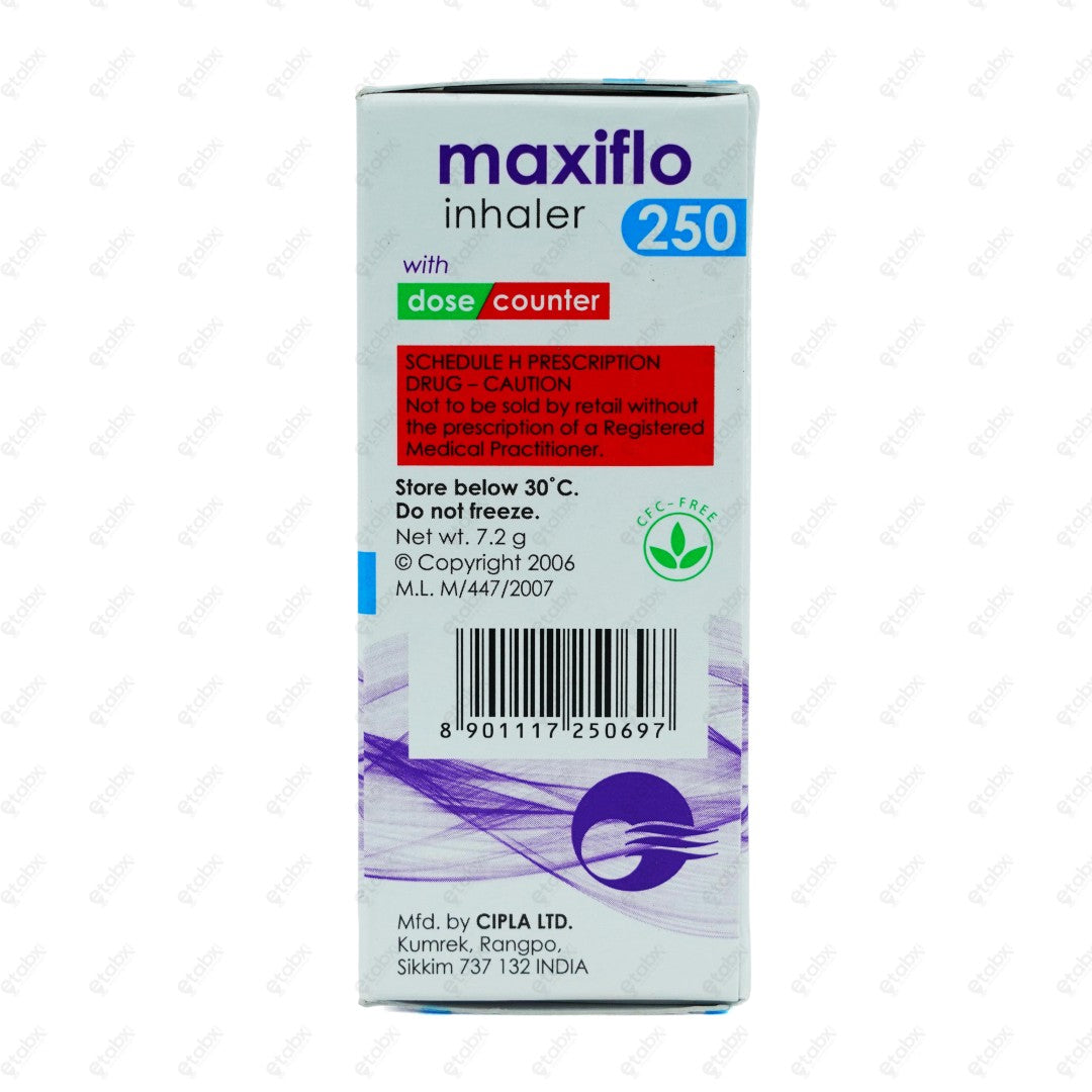 Maxiflo 250 Synchrobreathe Inhaler