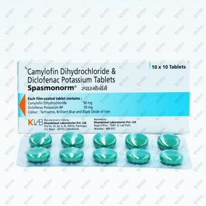 SPASMONORM Tablet 10's
