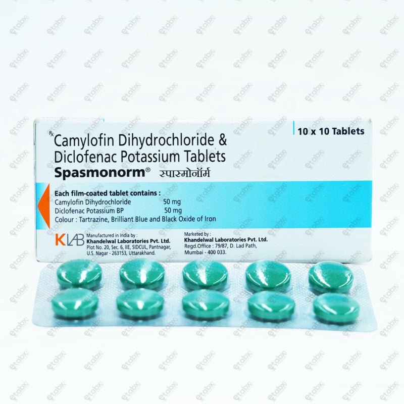 SPASMONORM Tablet 10's