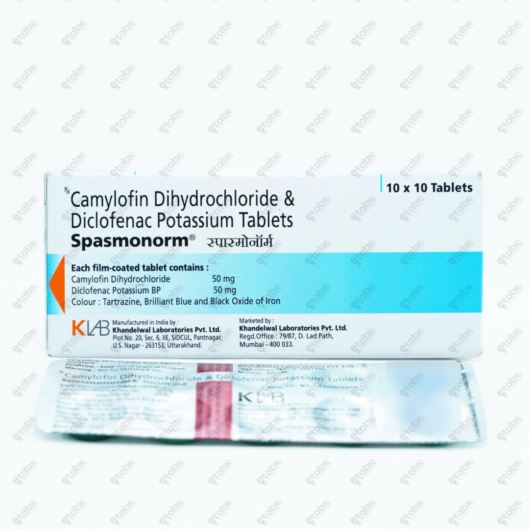 SPASMONORM Tablet 10's