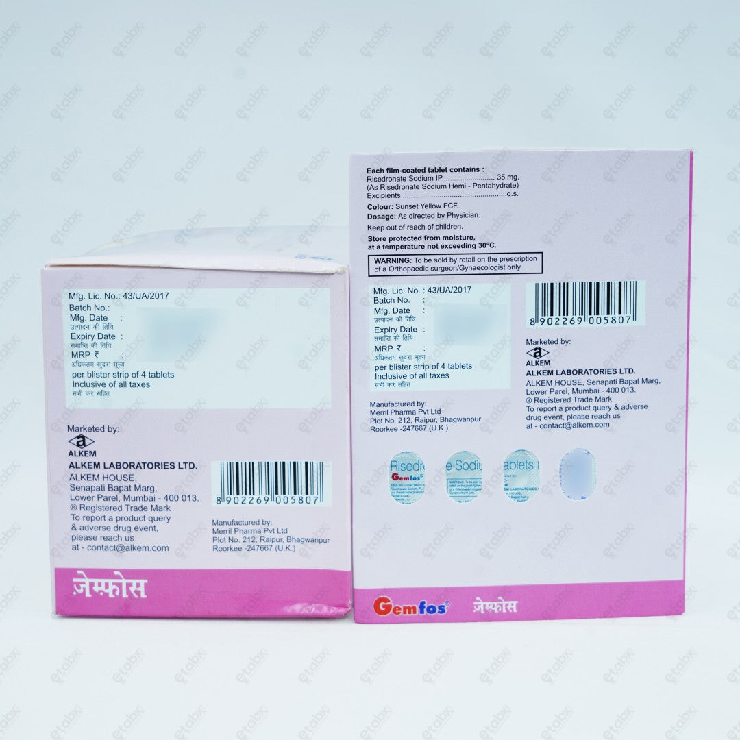 GEMFOS Tablets 4's