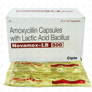 Novamox 500 LB Capsule 10's
