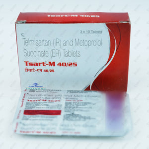 TSART M 40/25 MG Tablet 10's