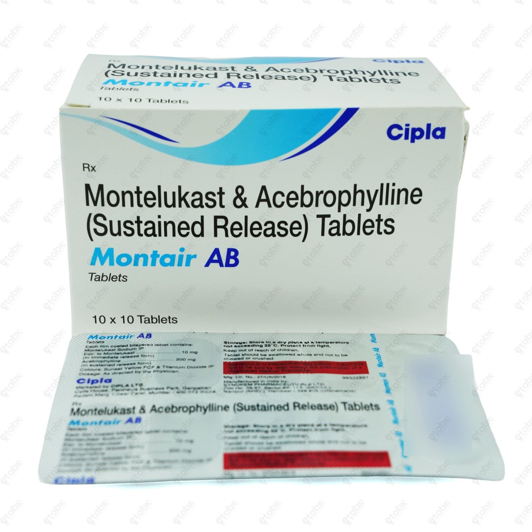 Montair AB 200mg Tablet 10's