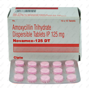 Novamox 125 DT Tablet 15's