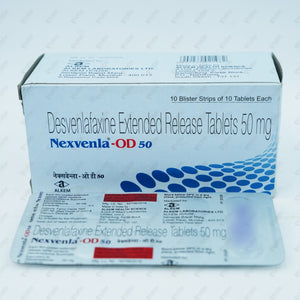 Nexvenla OD 50mg Tablet 10's
