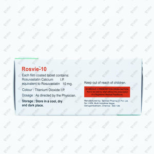 Rosvie 10mg Tablet 10's